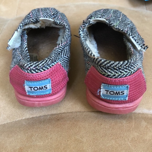 TOMS Herringbone T7 Toddler shoes - Picture 3 of 5